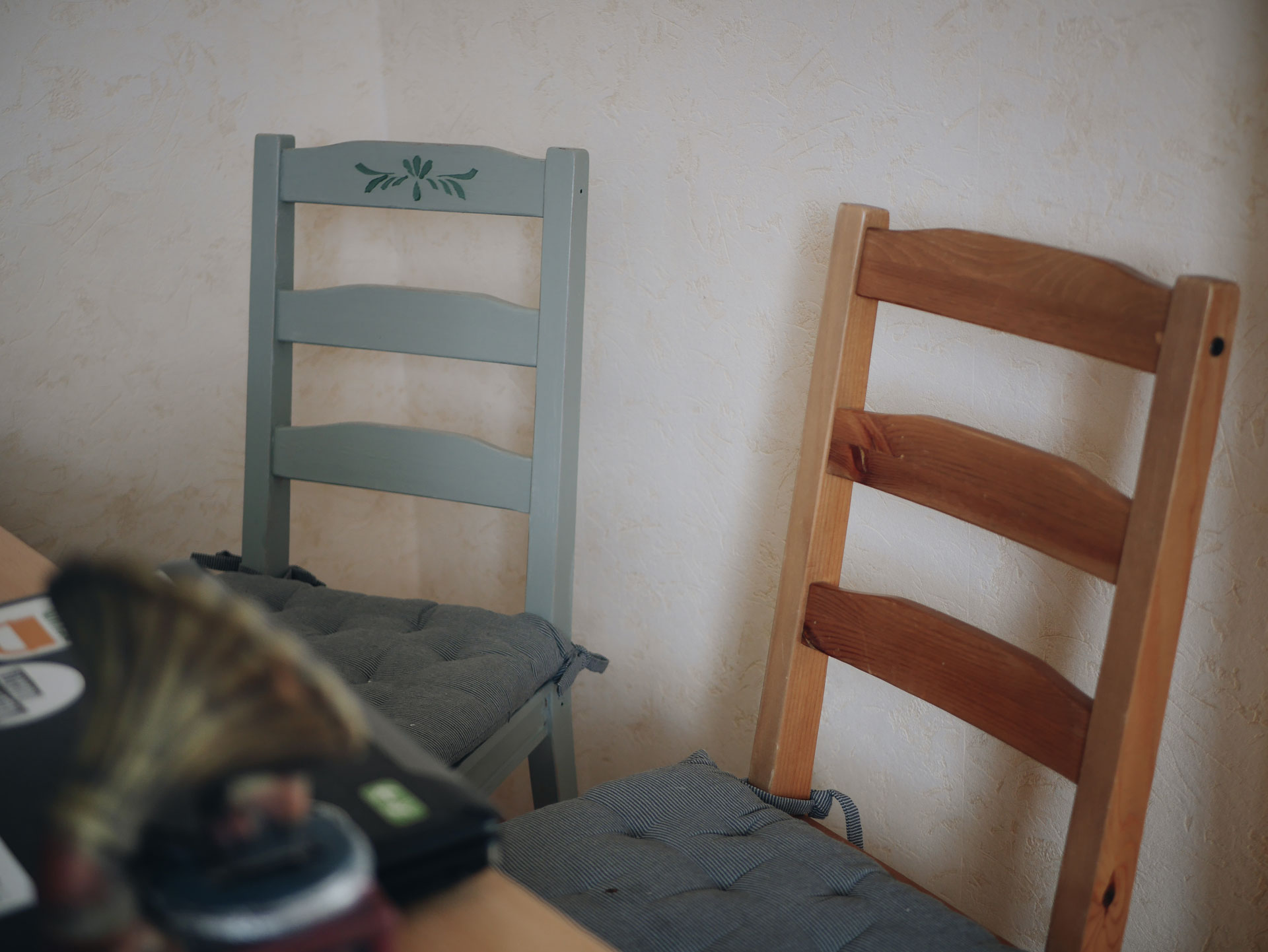Upcycling Holzstühle